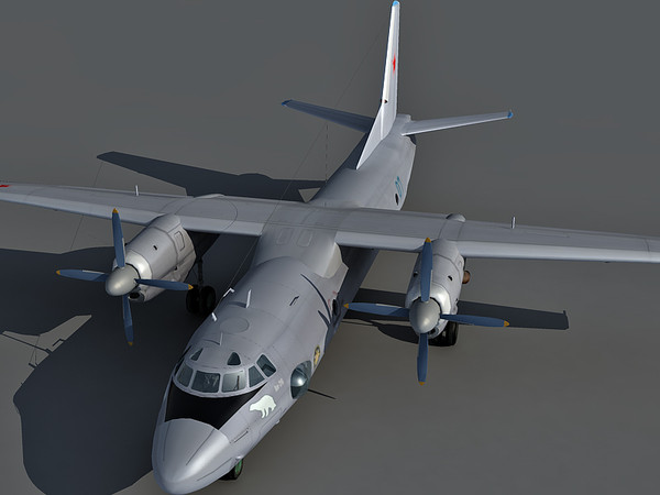 3d antonov an-26 model - Antonov AN-26 by Eric.Levi