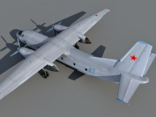 3d antonov an-26 model - Antonov AN-26 by Eric.Levi