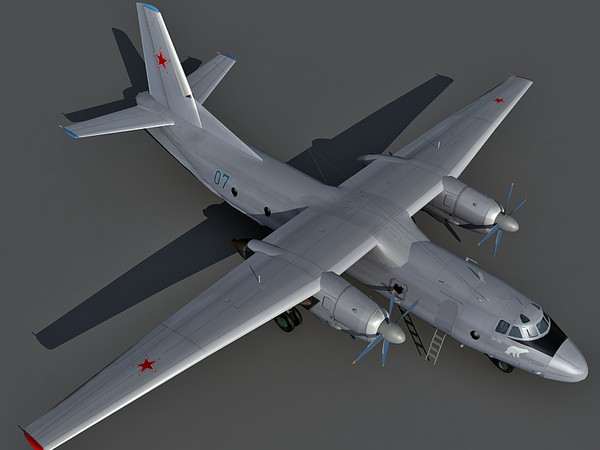 3d antonov an-26 model - Antonov AN-26 by Eric.Levi