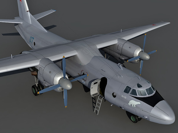 3d antonov an-26 model - Antonov AN-26 by Eric.Levi