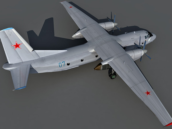 3d antonov an-26 model - Antonov AN-26 by Eric.Levi