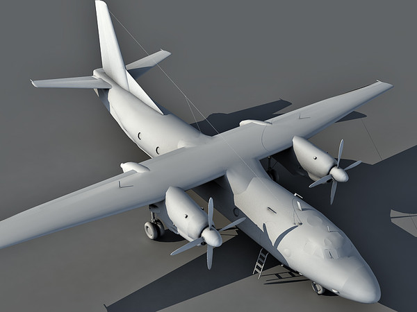 3d antonov an-26 model - Antonov AN-26 by Eric.Levi