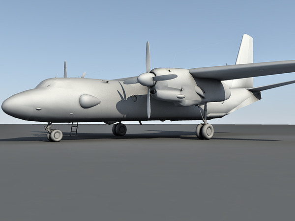 3d antonov an-26 model - Antonov AN-26 by Eric.Levi