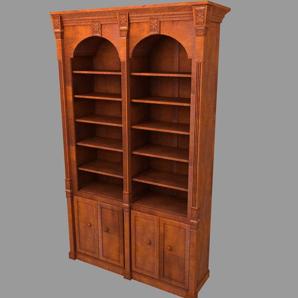 3d model cupboard luxurious ancient - luxurious ancient cupboard textured by Litarvan