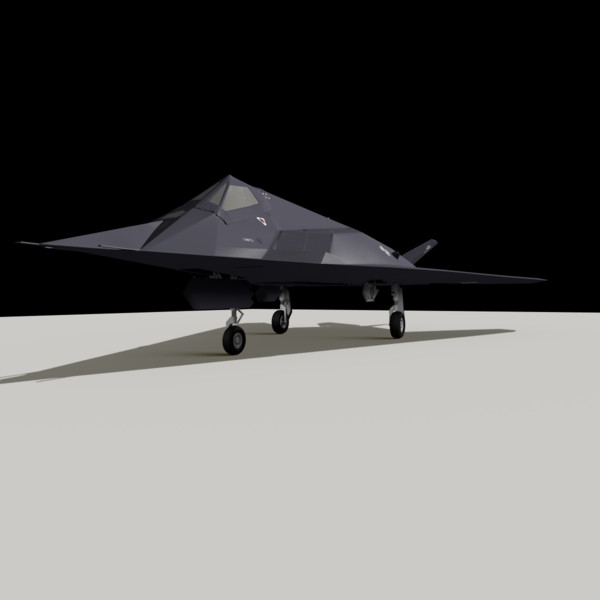 blender lockheed nighthawk - Nighthawk by RicAA