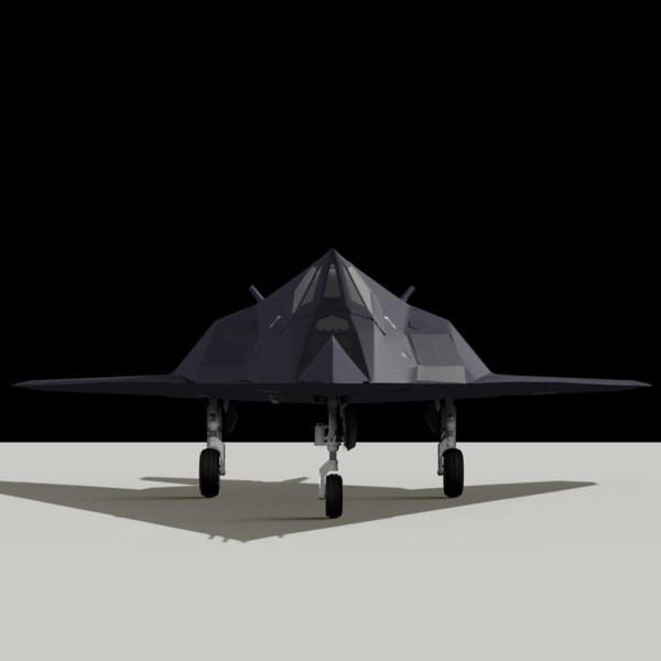 blender lockheed nighthawk - Nighthawk by RicAA