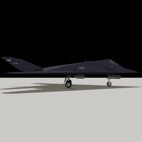 blender lockheed nighthawk - Nighthawk by RicAA