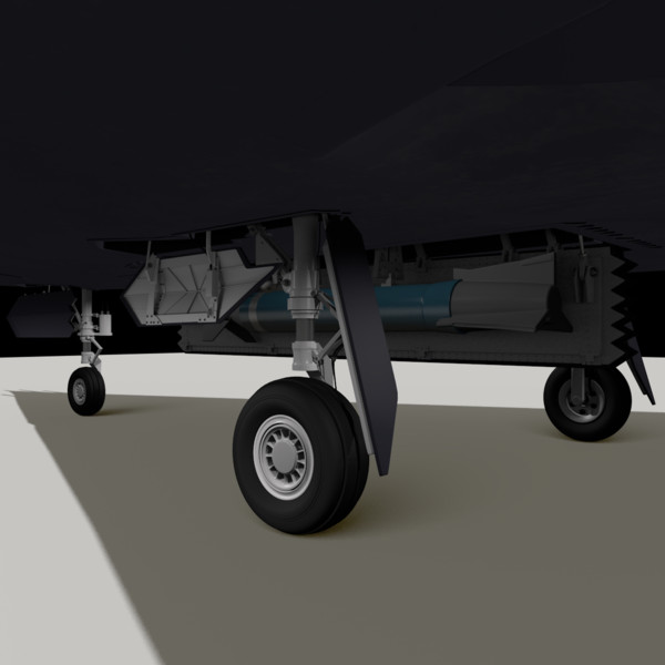 blender lockheed nighthawk - Nighthawk by RicAA