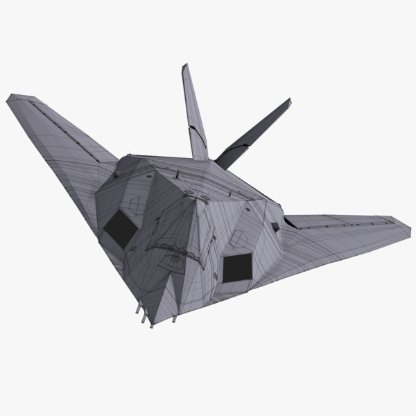 blender lockheed nighthawk - Nighthawk by RicAA