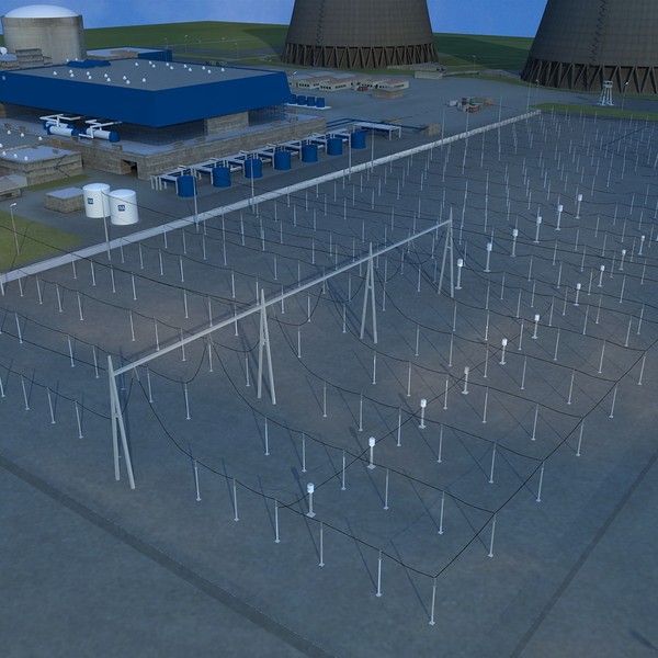 3d nuclear power plant - Watts bar nuclear plant by V1zer