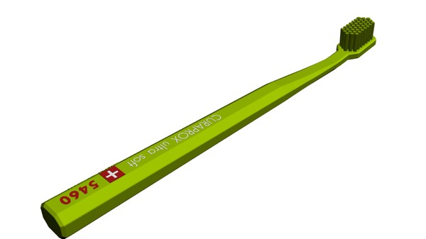 curaprox toothbrush 5460 3d model - curaprox 5460 toothbrush by Pavol Lobb