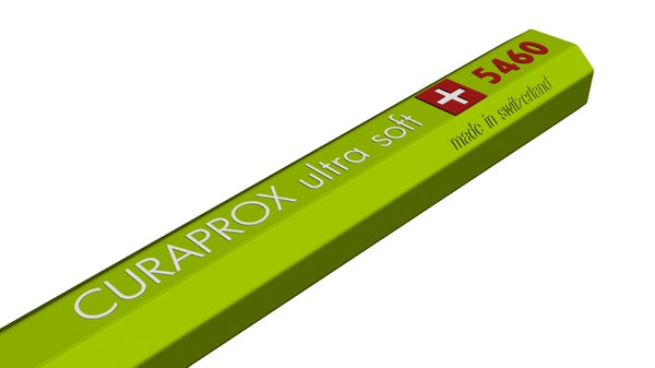 curaprox toothbrush 5460 3d model - curaprox 5460 toothbrush by Pavol Lobb