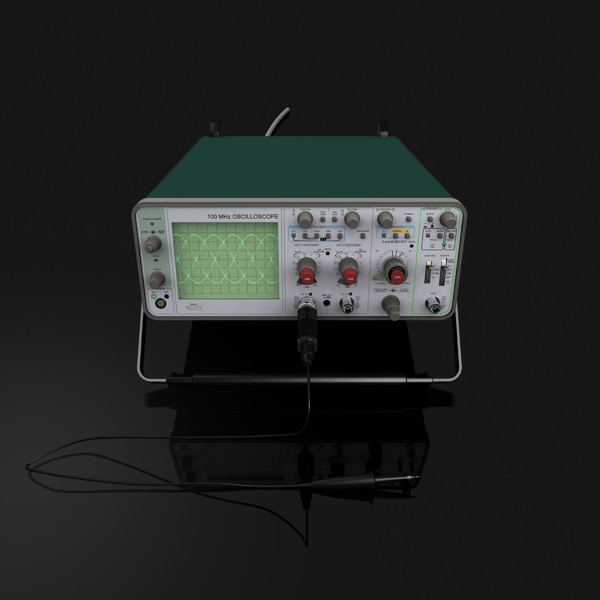 3d oscilloscope model - Oscilloscope by savitch