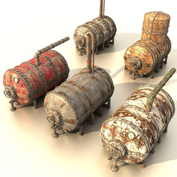 3d model tanks - tanks collection textured by Litarvan