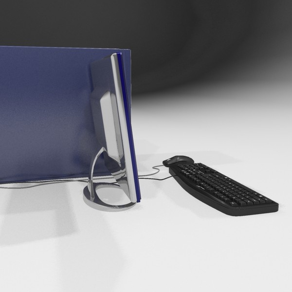 3d model computer modelled - Computer 3d model by PROmax_