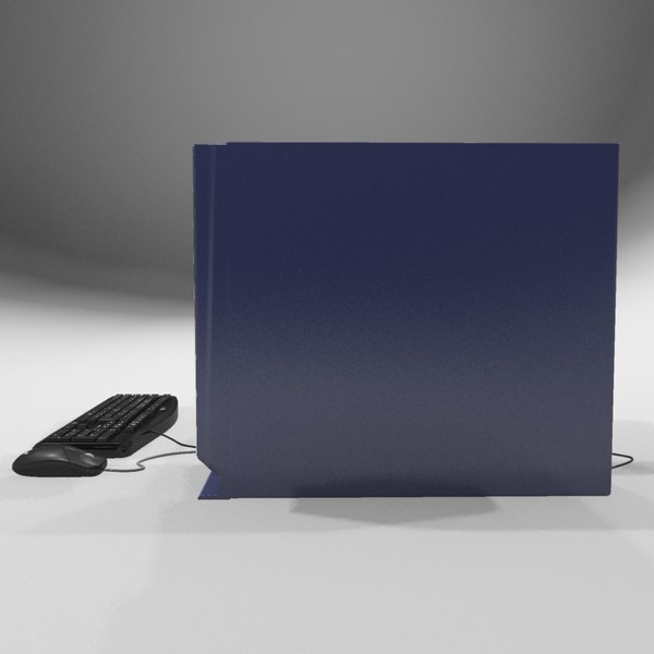 3d model computer modelled - Computer 3d model by PROmax_