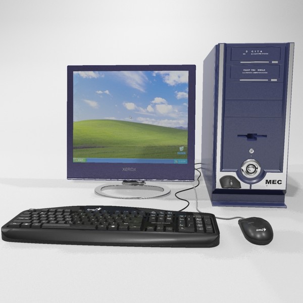 3d model computer modelled - Computer 3d model by PROmax_