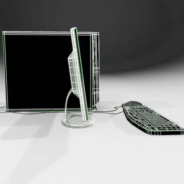 3d model computer modelled - Computer 3d model by PROmax_