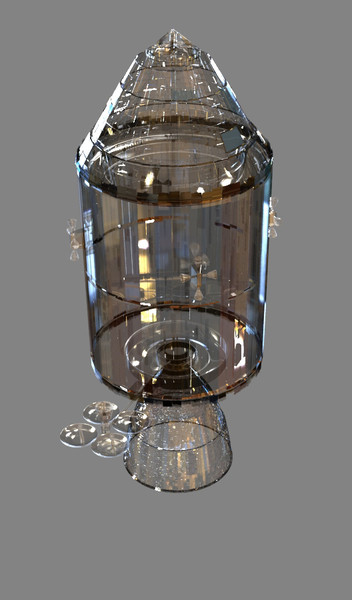 3d spacecraft - Spacecraft by dentonvanzan