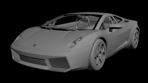 3d model 2003 gallardo - Lamboghini Gallardo 2003... by cg.laboratory