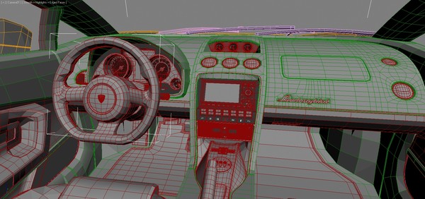 3d model 2003 gallardo - Lamboghini Gallardo 2003... by cg.laboratory