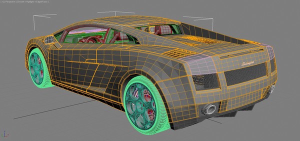 3d model 2003 gallardo - Lamboghini Gallardo 2003... by cg.laboratory