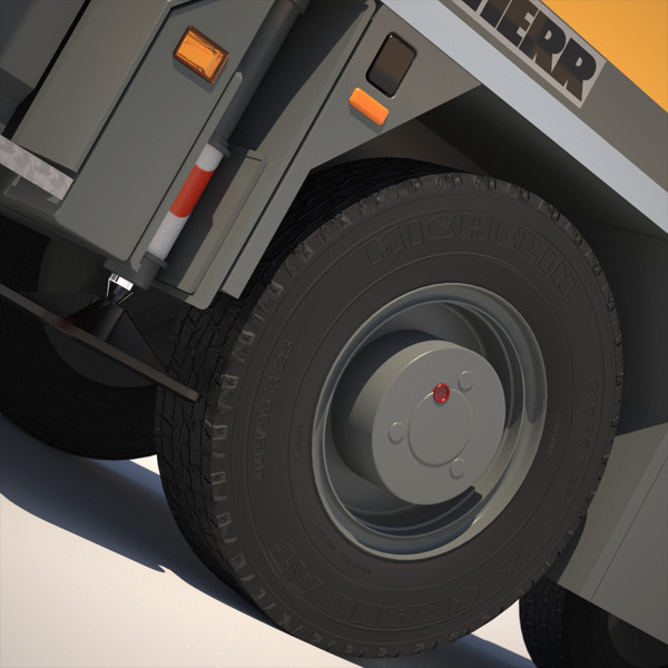 liebherr mobile crane ltm 3d max - Mobile Crane LTM 1040 by ArqArt3D