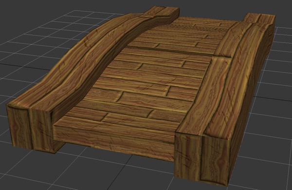 maya bridge - Wooden Bridge by DwightGijzen