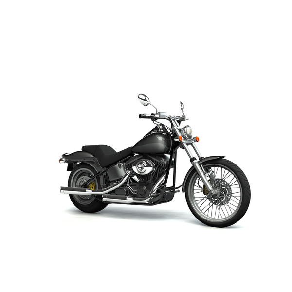 3d model harley night train - Harley Night Train by mariusce