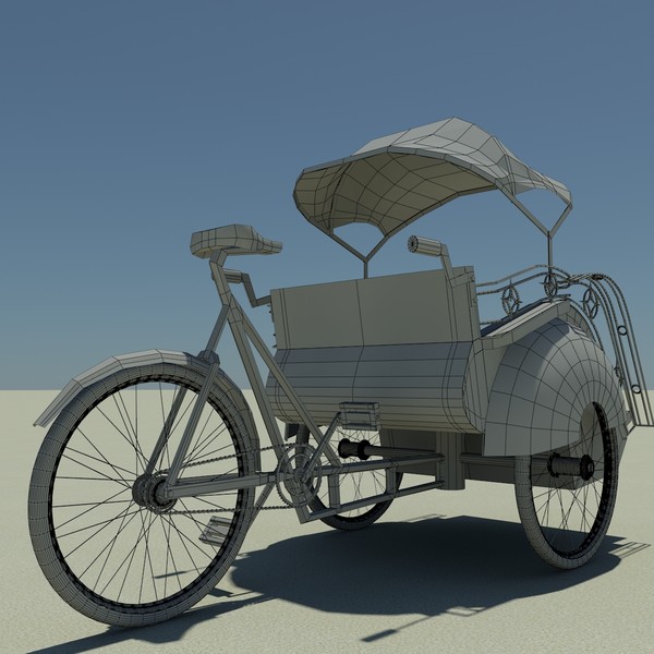 3ds max rickshaw - Rickshaw by backdoorcreative