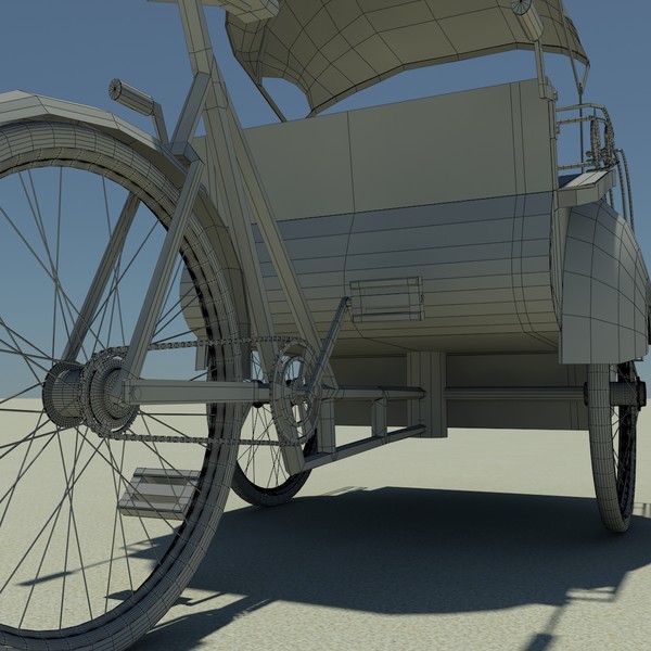 3ds max rickshaw - Rickshaw by backdoorcreative