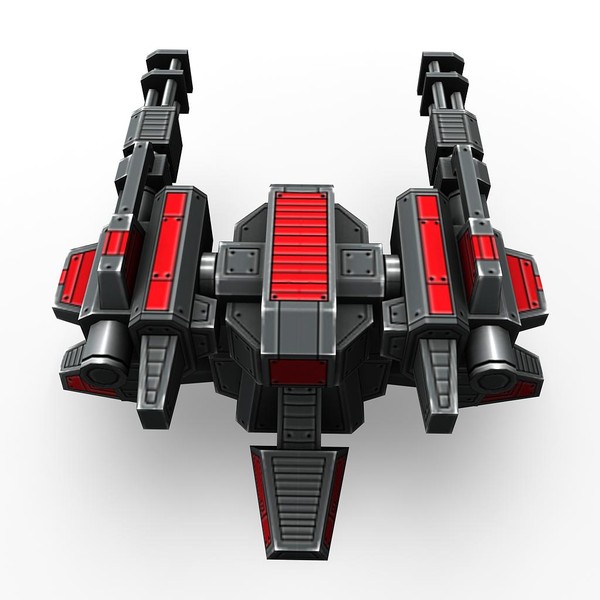 mini guns rocket launchers 3d max - 4miniguns_4turrets_3rocketlaunchers.rar by Angryfly