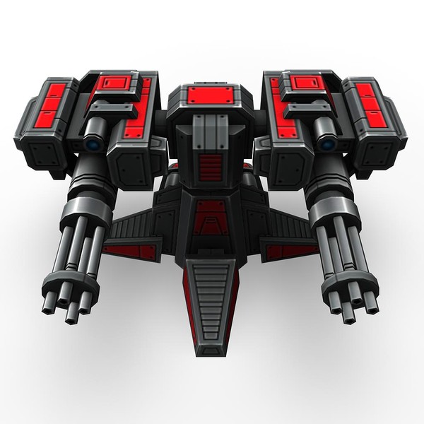 mini guns rocket launchers 3d max - 4miniguns_4turrets_3rocketlaunchers.rar by Angryfly