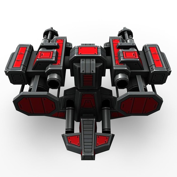 mini guns rocket launchers 3d max - 4miniguns_4turrets_3rocketlaunchers.rar by Angryfly