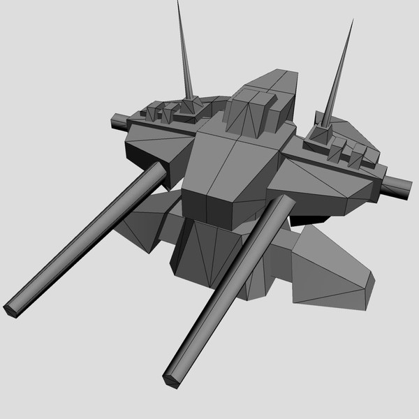 mini guns rocket launchers 3d max - 4miniguns_4turrets_3rocketlaunchers.rar by Angryfly