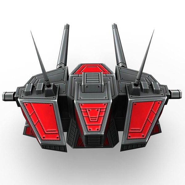 mini guns rocket launchers 3d max - 4miniguns_4turrets_3rocketlaunchers.rar by Angryfly