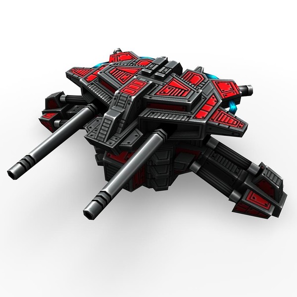 mini guns rocket launchers 3d max - 4miniguns_4turrets_3rocketlaunchers.rar by Angryfly