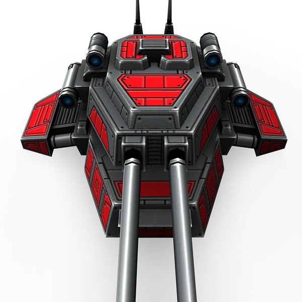 mini guns rocket launchers 3d max - 4miniguns_4turrets_3rocketlaunchers.rar by Angryfly