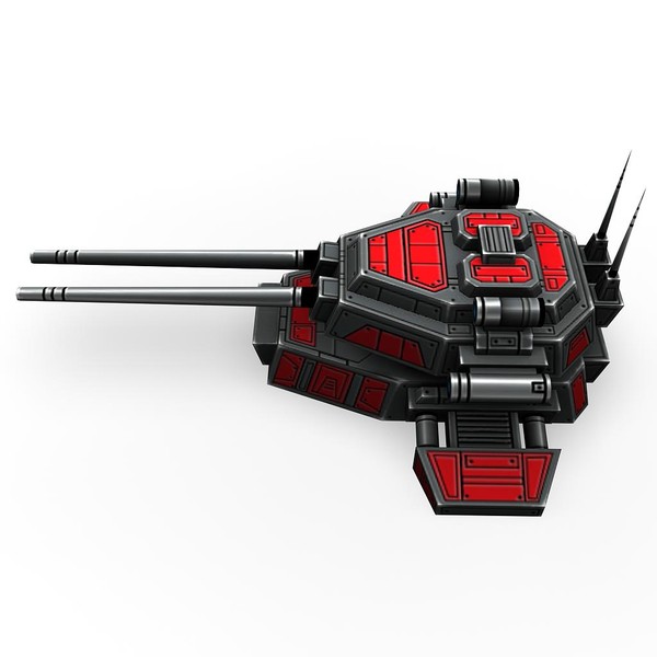 mini guns rocket launchers 3d max - 4miniguns_4turrets_3rocketlaunchers.rar by Angryfly