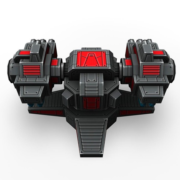mini guns rocket launchers 3d max - 4miniguns_4turrets_3rocketlaunchers.rar by Angryfly