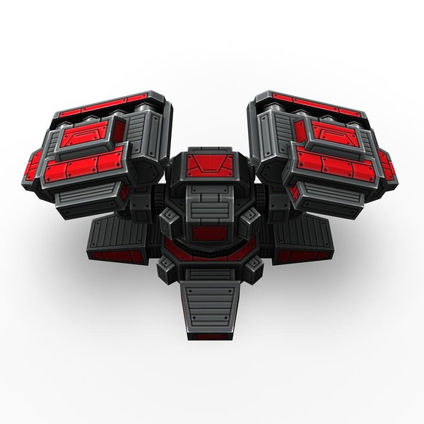 mini guns rocket launchers 3d max - 4miniguns_4turrets_3rocketlaunchers.rar by Angryfly