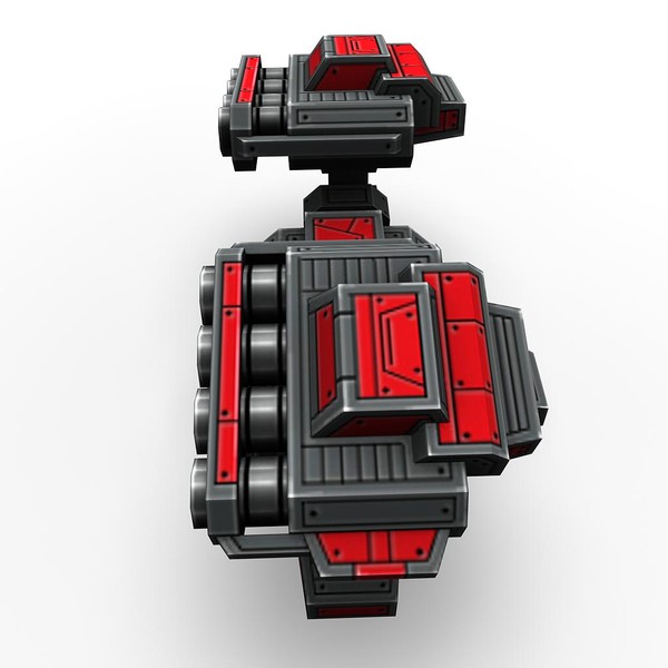 mini guns rocket launchers 3d max - 4miniguns_4turrets_3rocketlaunchers.rar by Angryfly