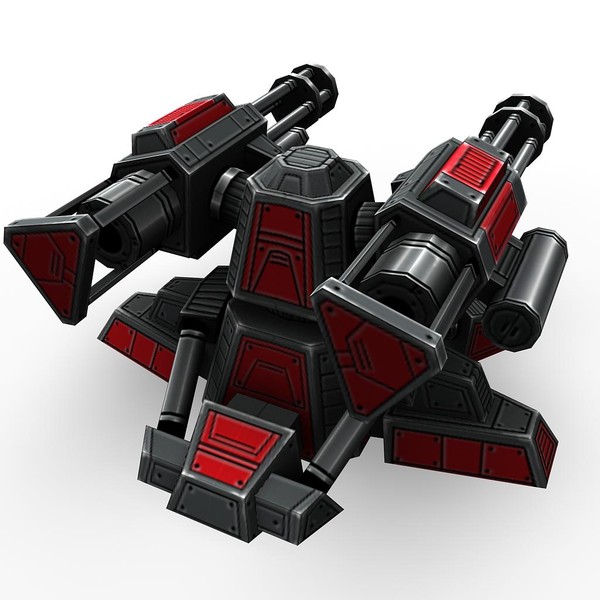 3ds max ready games - mini_gun_1.rar by Angryfly