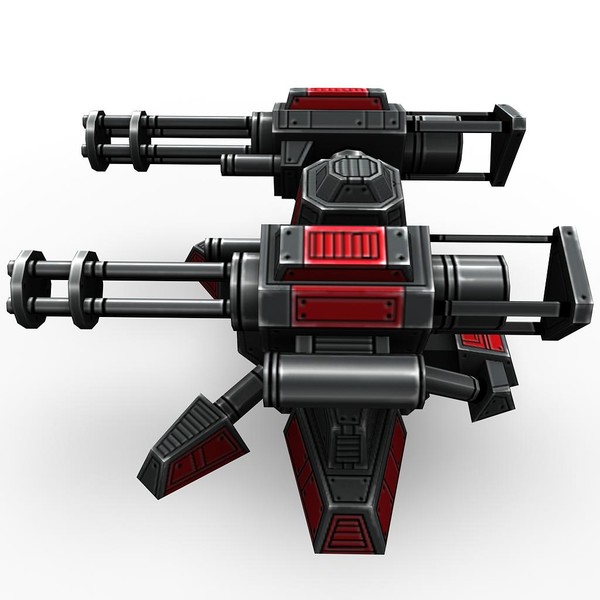 3ds max ready games - mini_gun_1.rar by Angryfly