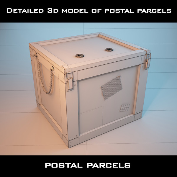 postal parcels box max - Postal parcels box by Stubborn3D