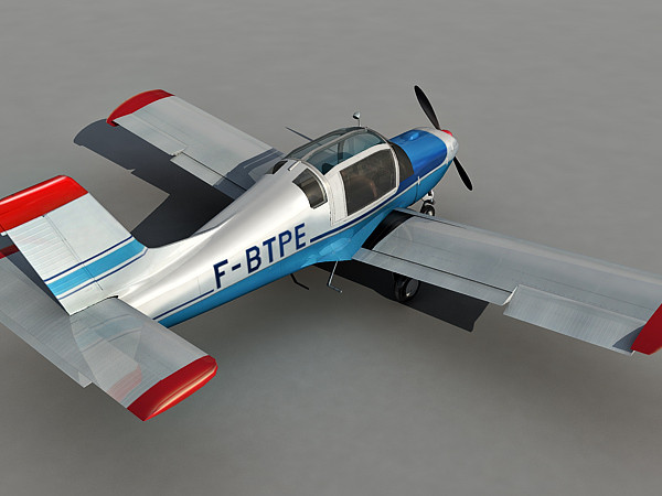 socata ms893 3d model - SOCATA MS893 by Eric.Levi