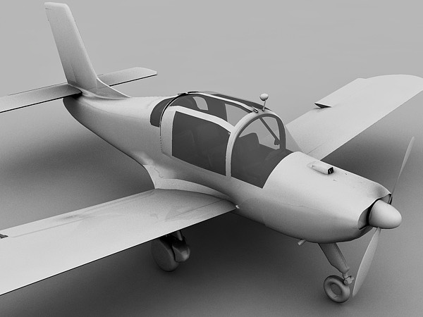socata ms893 3d model - SOCATA MS893 by Eric.Levi