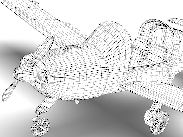 socata ms893 3d model - SOCATA MS893 by Eric.Levi