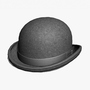 bowler hat 3d 3ds