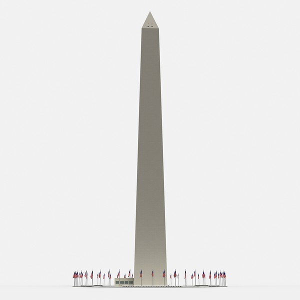 3d model washington monument - Washington Monument by Tons of Bones
